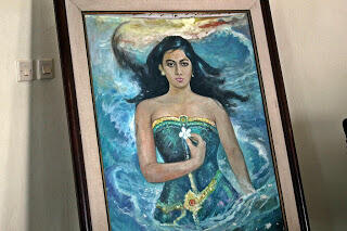 Lukisan Cantik Ratu Kidul &amp; Nyi Blorong, masuk gan...