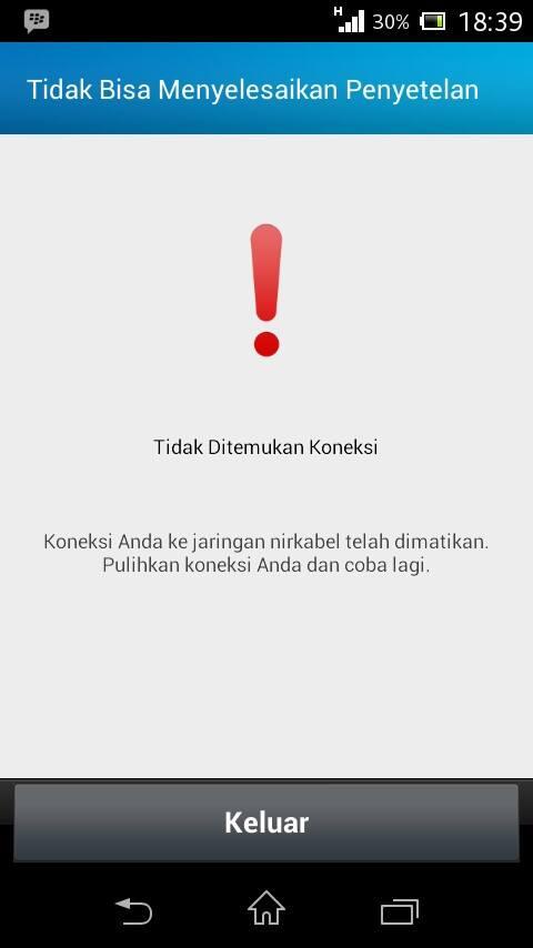 BBM NETWORK NO CONNECTION,ini solusinya
