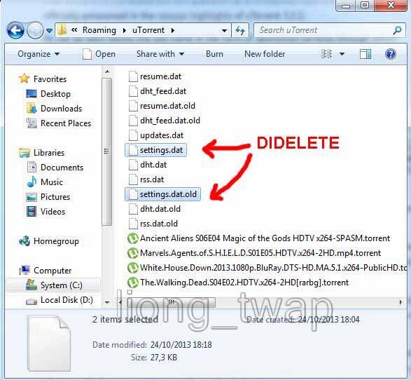 Setting utorrent sederhana agar download bisa lebih "cepat"