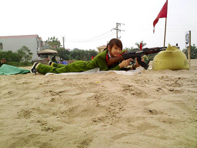 FOTO CWE CANTIK DAN IMUT MILITER CHINA