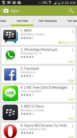 bbm kalahkan whatsapp