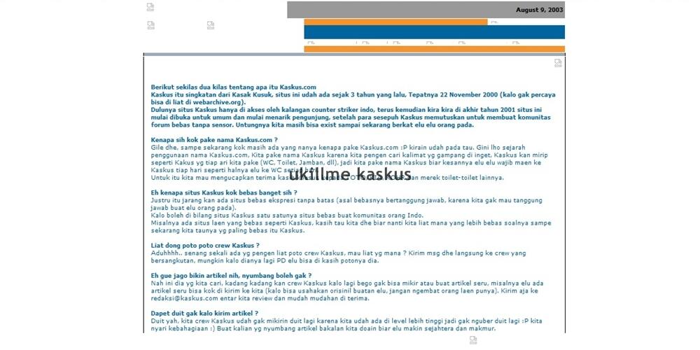 Lengkap - Tampilan Kaskus Dari Awal Hingga Sekarang Kaskus 14