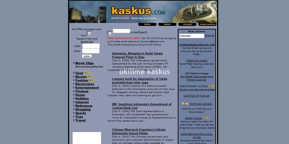 Lengkap - Tampilan Kaskus Dari Awal Hingga Sekarang Kaskus 14