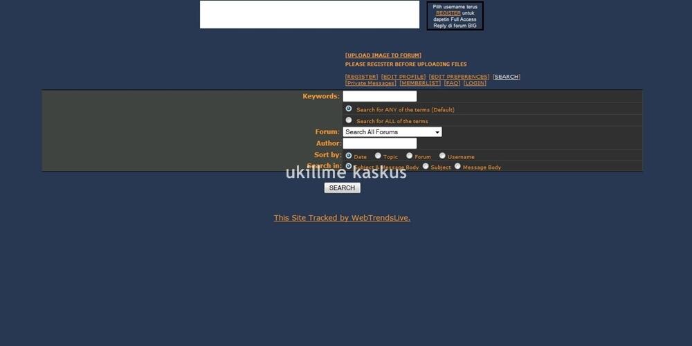 Lengkap - Tampilan Kaskus Dari Awal Hingga Sekarang Kaskus 14