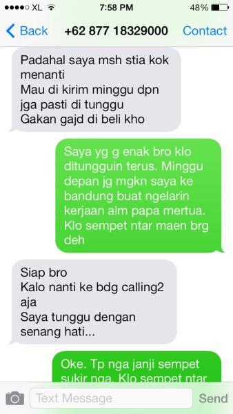 SURAT TERBUKA UNTUK JULIUS 087718329000 BANDUNG