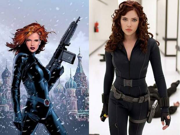 FEMALE COMIC HEROES DAN KEMBARANNYA