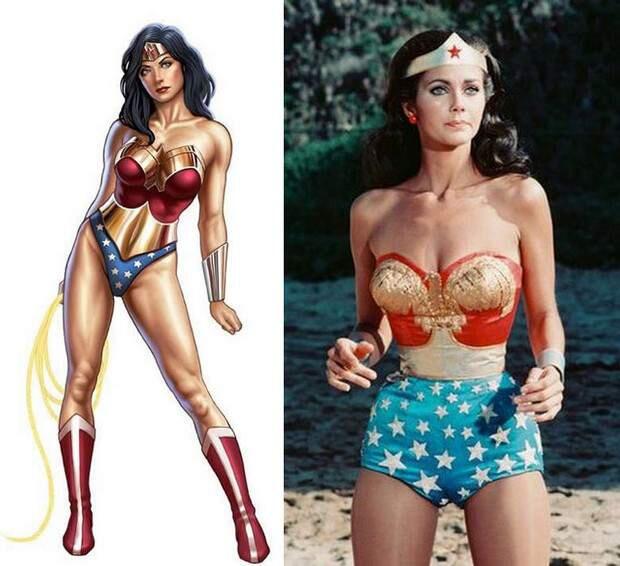 FEMALE COMIC HEROES DAN KEMBARANNYA