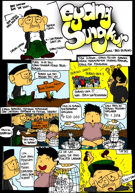 EYANG SUNGKUR beli burung