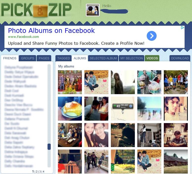 &#91;Tips&#93; Download Semua Konten Foto dan Video di Facebook Sekaligus