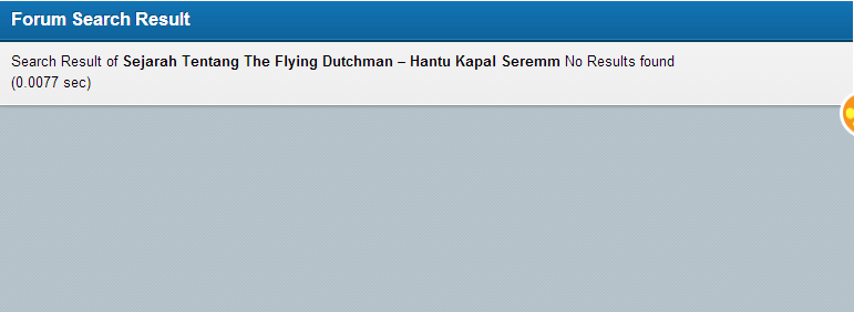 Sejarah Tentang The Flying Dutchman – Hantu Kapal Seremmm !