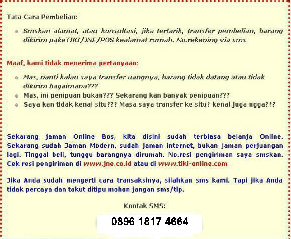WTS: HERBAL : OBAT KANKER Dan OBAT KUTIL KELAMIN