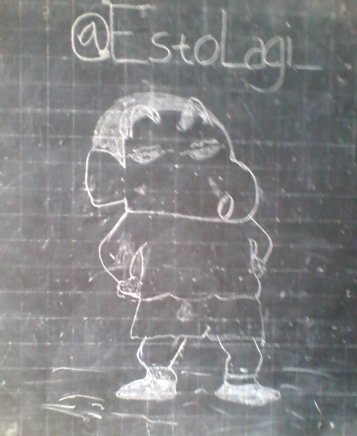 Sketsa Doraemon dkk Versi Ane