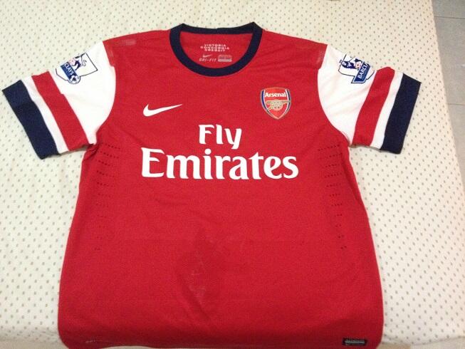 jual jersey Arsenal grade ori. player issue, chamberlain