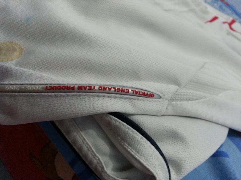 Jersey England Home Ori Away KW second 2005-2007 polos