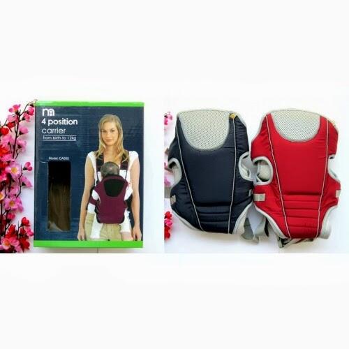Gendongan bayi/baby carrier Mothercare 4 in 1.Safety&nyaman untuk anak&ibunya.Murah