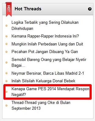 Kenapa Game PES 2014 Mendapat Respon Negatif? Inilah Penyebabnya