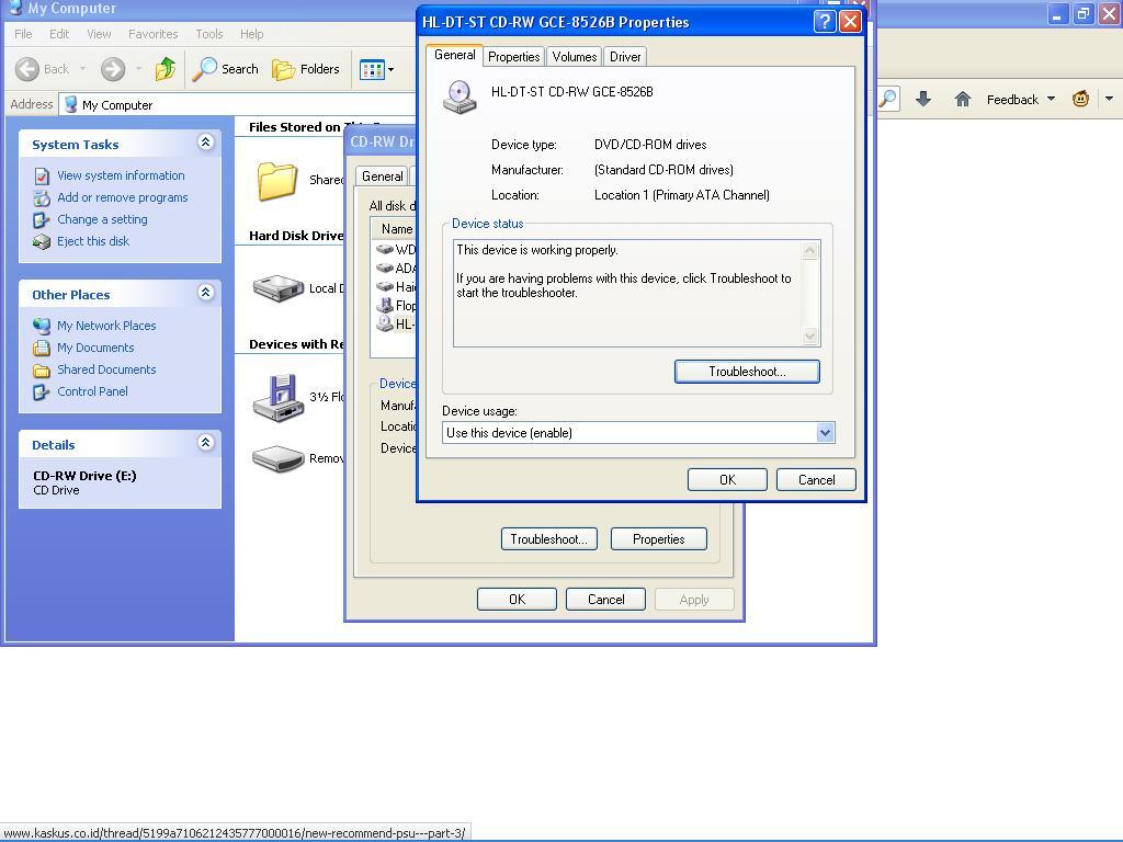 Kenapa DVD Rom Ane Kedetectnya CD-Rom Ya Gan?