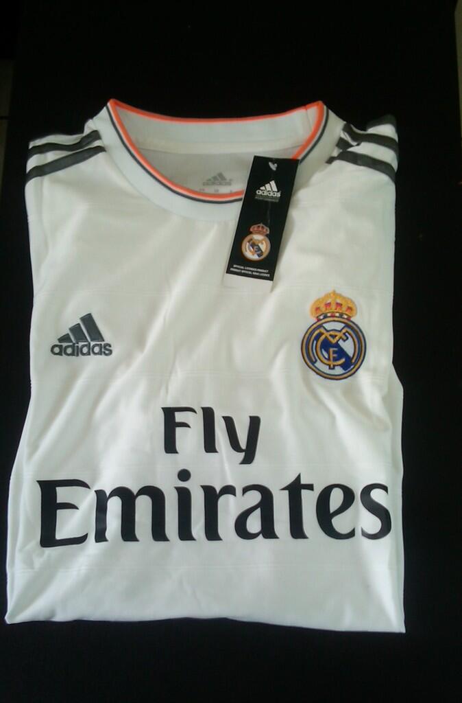 (LELANG) JERSEY HOME MADRID 13-14 GRADE ORI 75K IDR (BANDUNG) BURUAN GAN!
