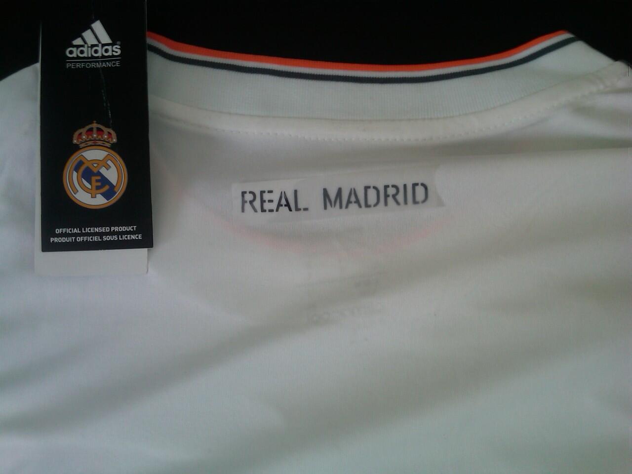 (LELANG) JERSEY HOME MADRID 13-14 GRADE ORI 75K IDR (BANDUNG) BURUAN GAN!