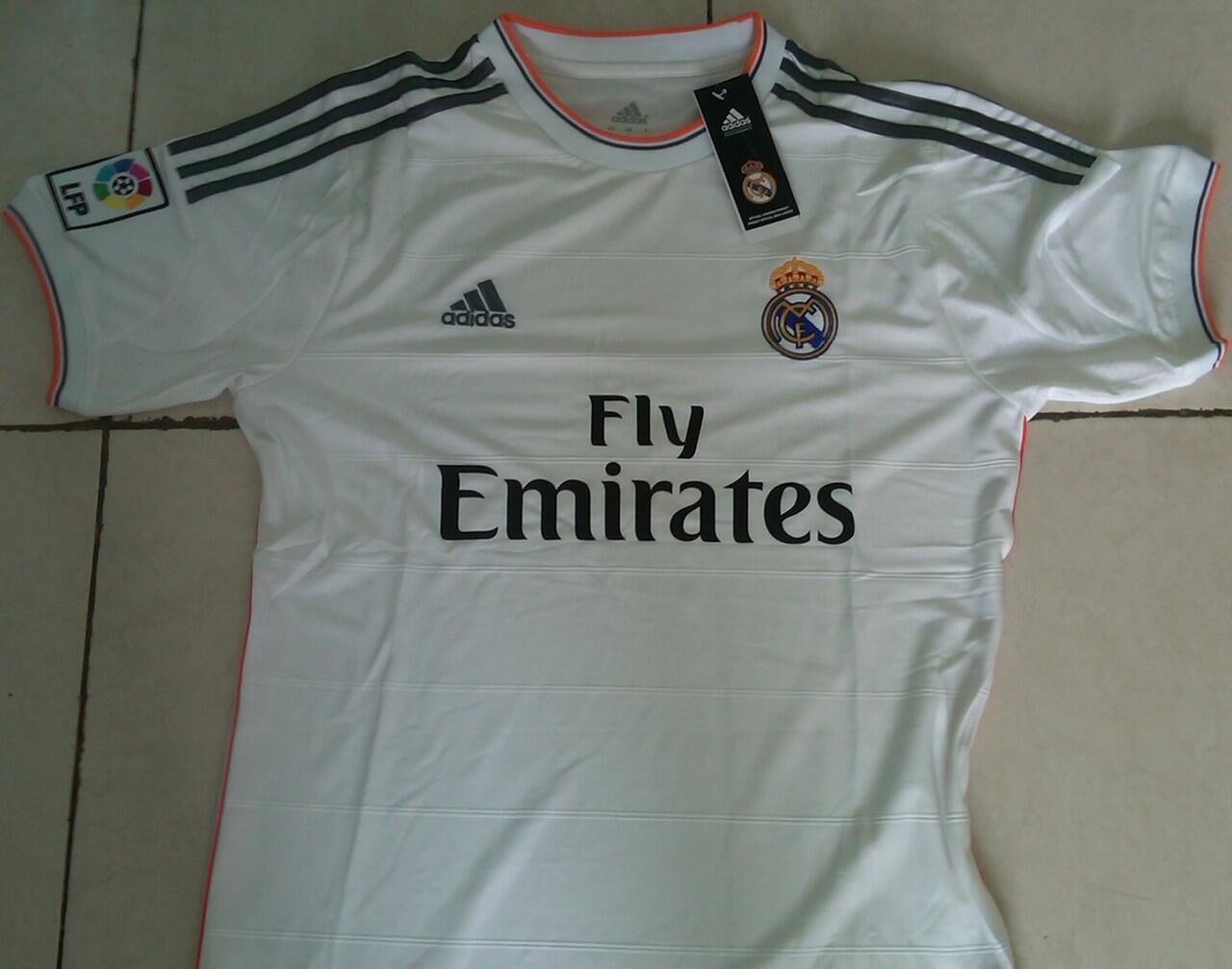 (LELANG) JERSEY HOME MADRID 13-14 GRADE ORI 75K IDR (BANDUNG) BURUAN GAN!