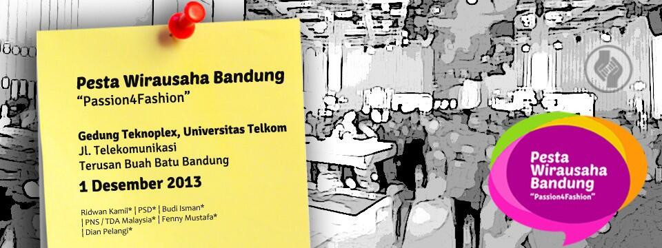 .: Pesta Wirausaha TDA Bandung (event info &amp; pendaftaran) :.