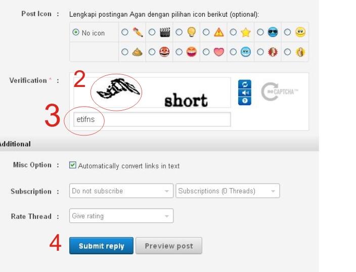 Cara Cepat POS REPLY