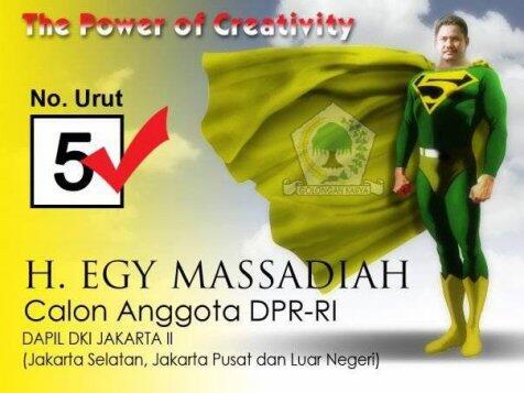 CALEG-CALEG SUPERHERO gan....