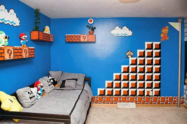 Inspirasi kamar mario bros