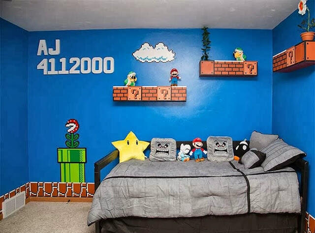 Inspirasi kamar mario bros