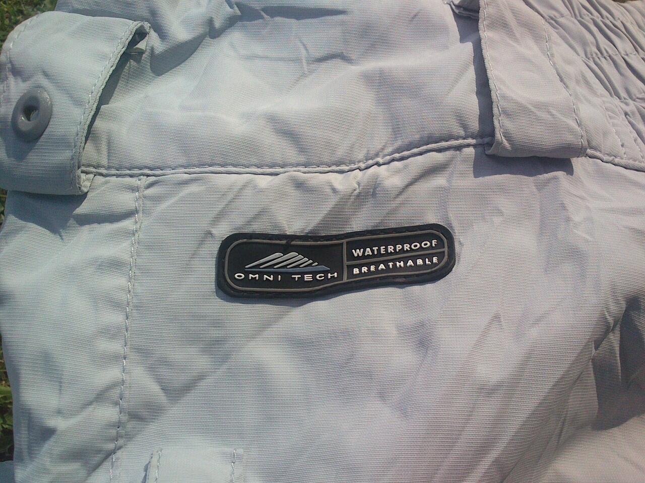 jual celana gunung columbia waterproof omni tech 2ND
