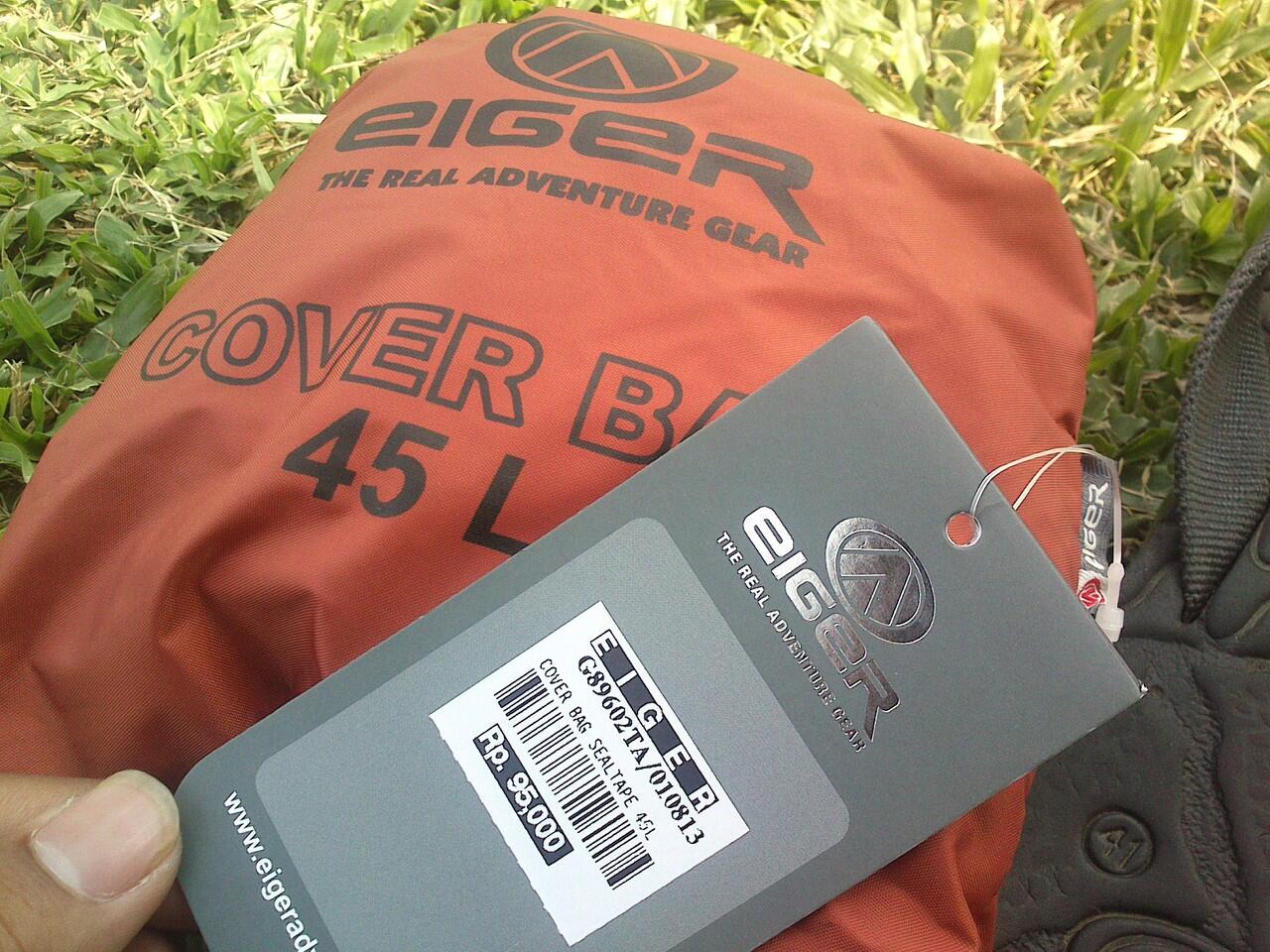 jual daypack DEUTER ZEA 22L & cover bag EIGER 45L