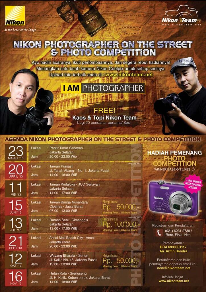 Nikon Photographer On the Street, 16 November 2013 @Hutan Kota Srengseng - Jakarta