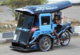 mengenal macam-macam kendaraan tradisional masyrakat indonesia