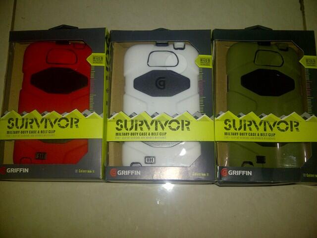 GRIFFIN SURVIVOR SAMSUNG S5/S4/S3 NOTE 3/2 IPHONE 5/S 4/S ALL IPAD/OTTERBOX