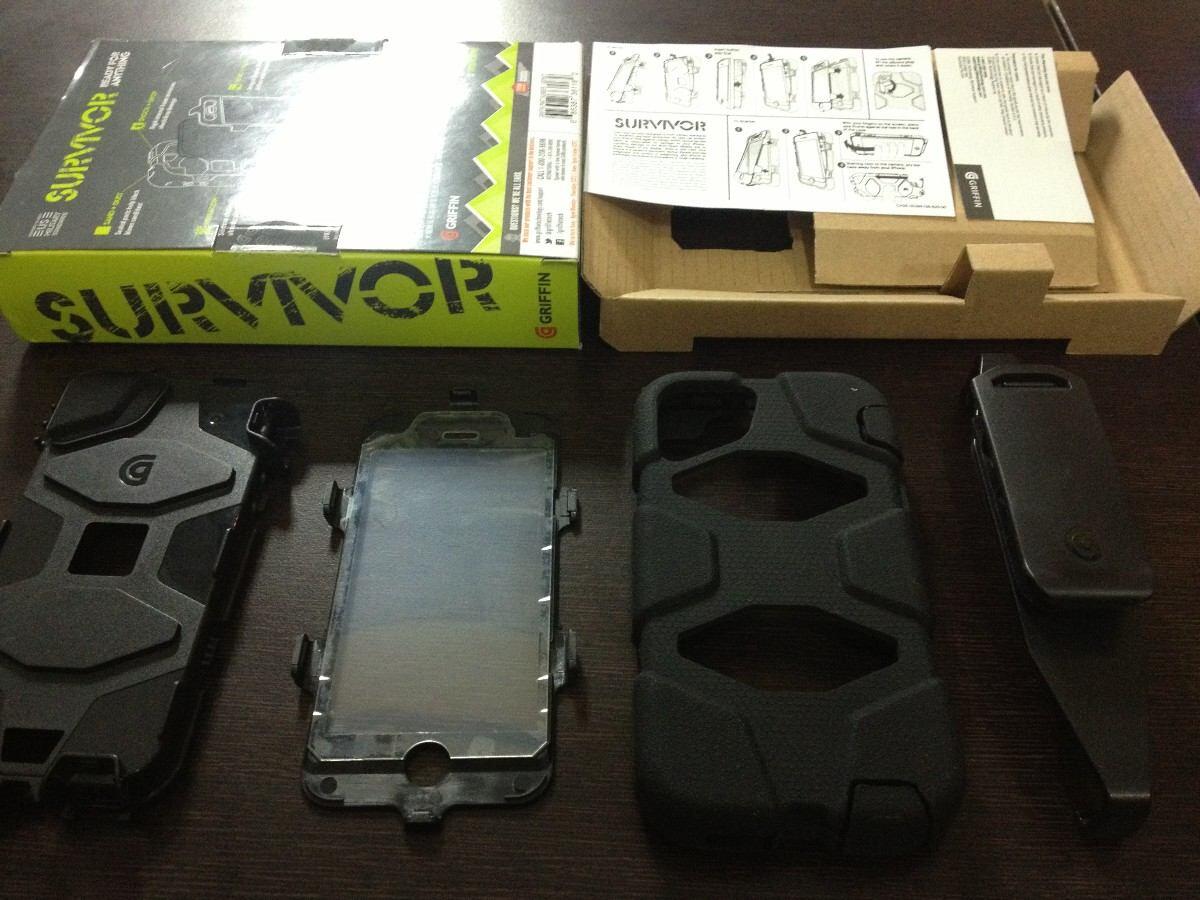 GRIFFIN SURVIVOR SAMSUNG S5/S4/S3 NOTE 3/2 IPHONE 5/S 4/S ALL IPAD/OTTERBOX