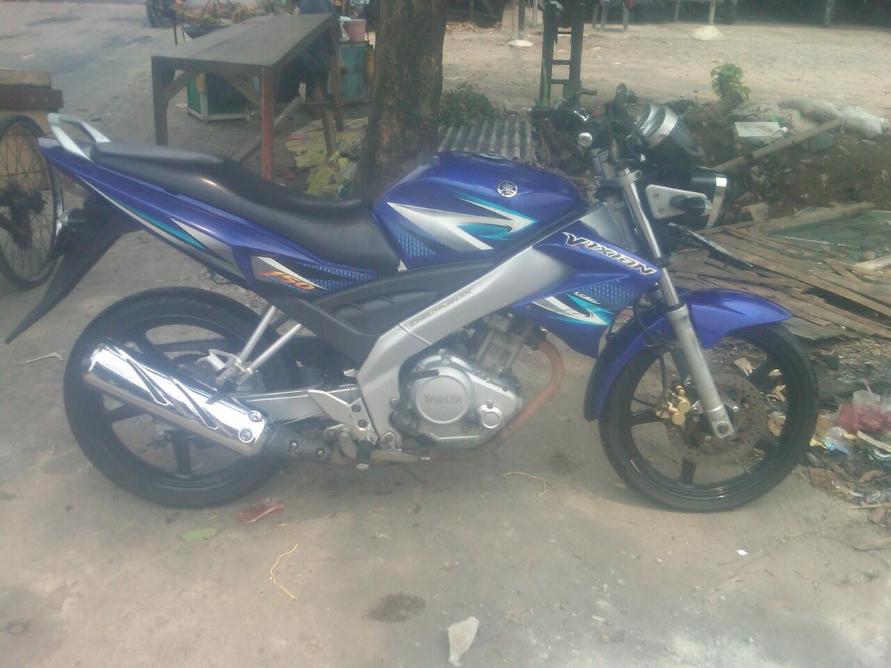 JUAL VIXION 2007 BIRU