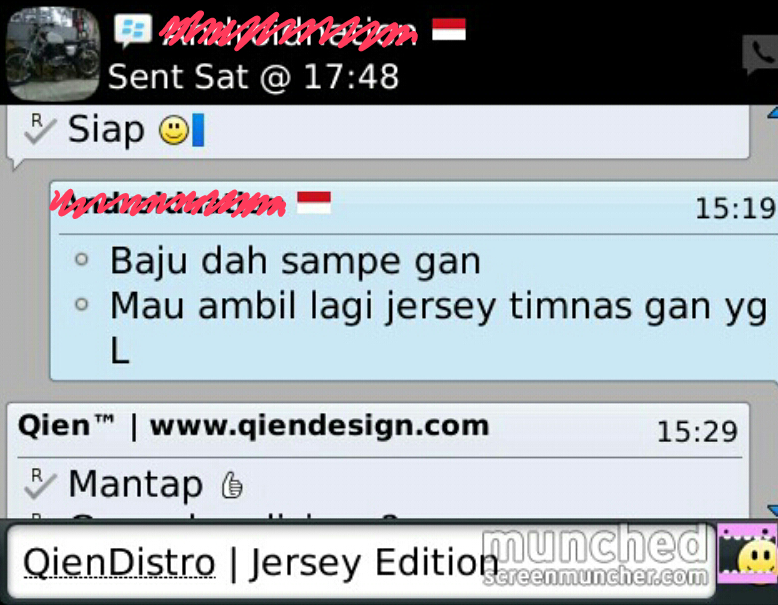 Testimonial untuk QienDistro (ID : Ya.Qien)
