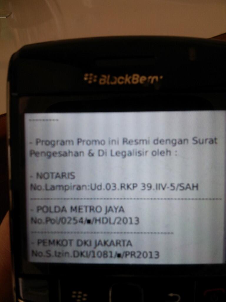 (Horeeeee) Bini Ane dapat Honda Jazz dari Blackberry