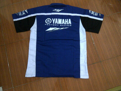 Jual kemeja moto gp honda gresini,yamaha factory racing,repsol honda,ducati