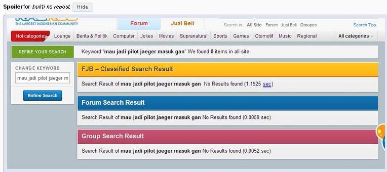 Tes Spelling Agan dengan Search bar Kaskus