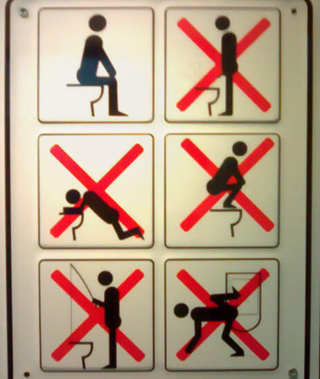 BERBAHAYA: Jangan Pernah Jongkok Di Atas WC Duduk Gan!!