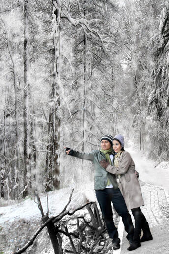 photo prewedding lengkap