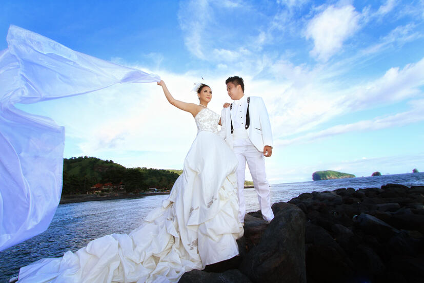 photo prewedding lengkap