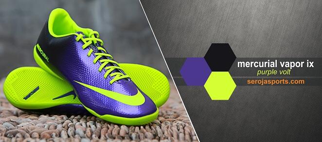 Sepatu Futsal Nike Mercurial Vapor IX / 9 Fireberry,Galaxy,Citrus,Purple Volt,Neptune