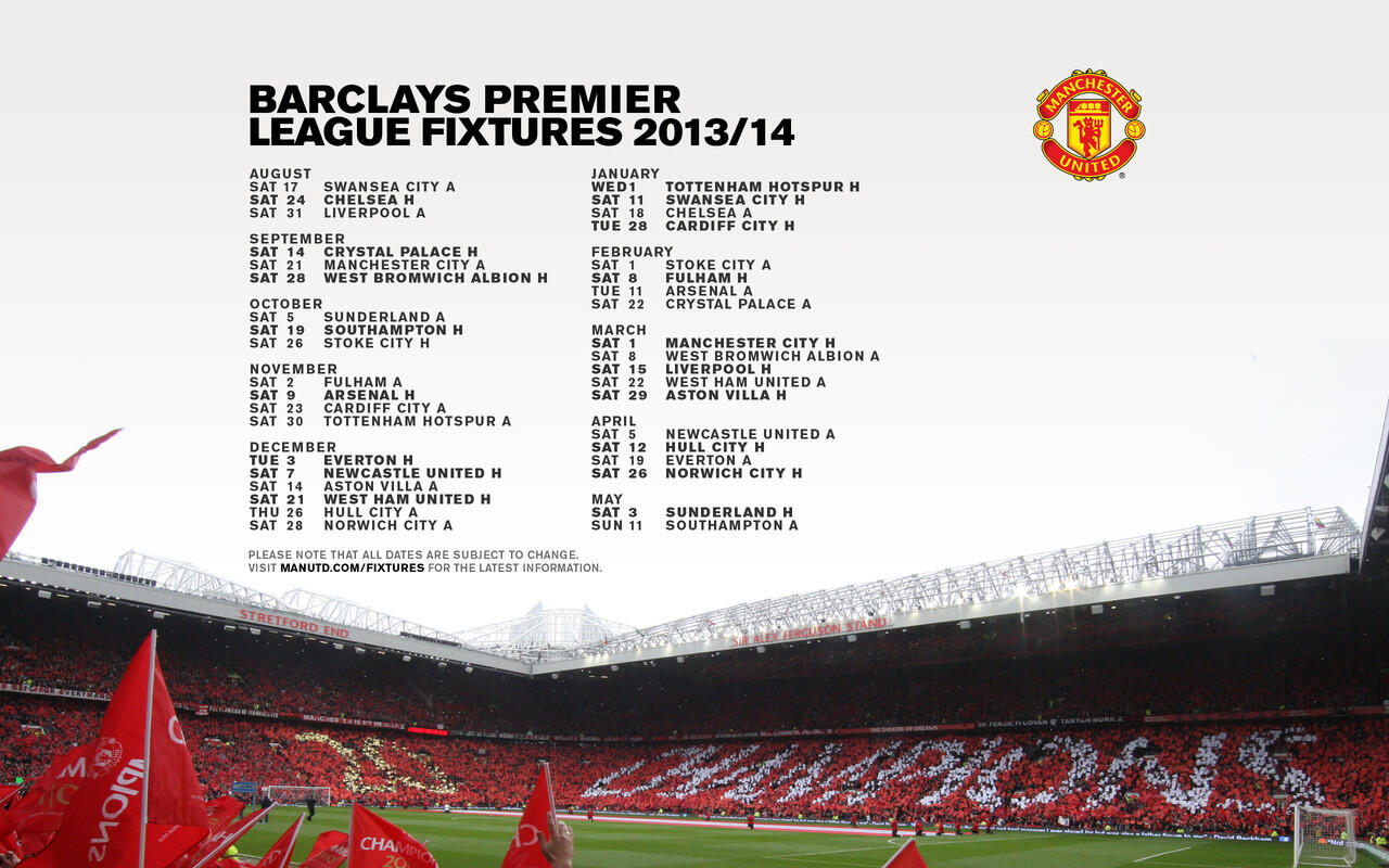 Manchester United On Season 2013 2014 One United Kaskus One