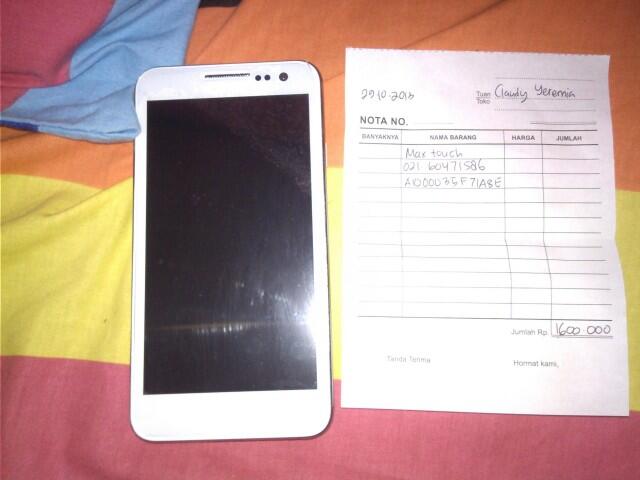 esia cyrus maxtouch cdma/gsm unlocked baru 1 hari