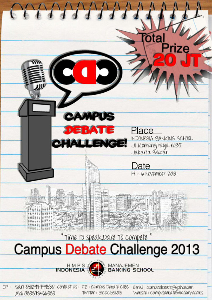 Campus Debate Challenge 2013