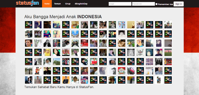 &#91;Project Web&#93; StatusFan | Jejaring Sosial untuk Anak-anak Indonesia