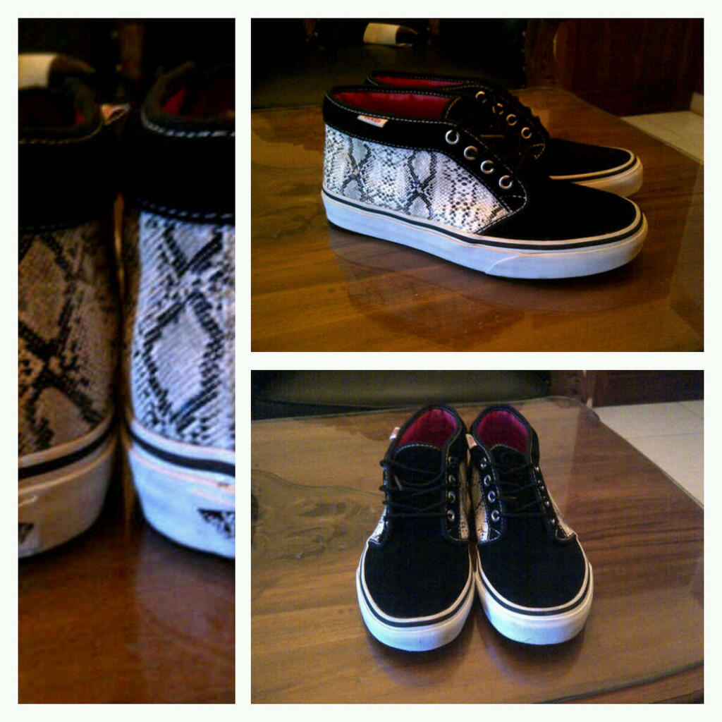 WTS VANS CHUKA BOOTS SNAKE ORIGINAL