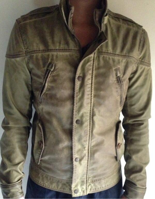 JAKET KULIT BERSHKA ORIGINAL LEATHER STORE!!!